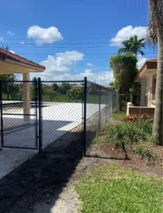 Chain Link Fence in Pompano Beach