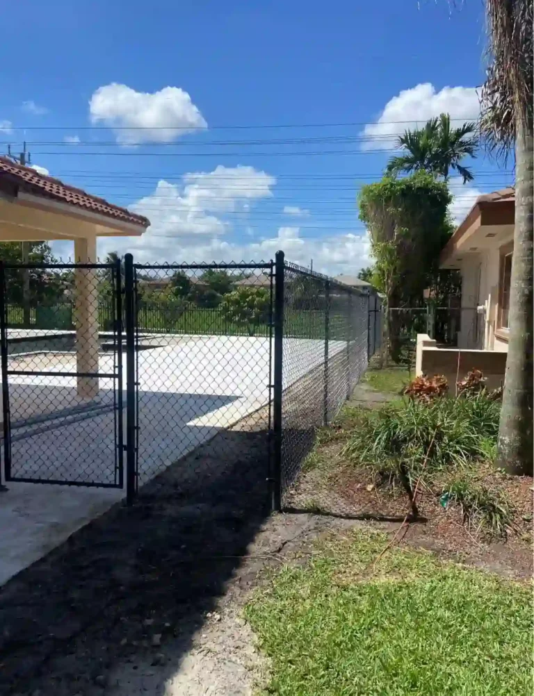 Chain Link Fence in Pompano Beach