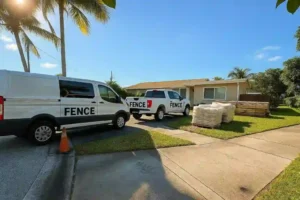 Vinyl fence and gate installation by a professional fence company in Broward County, serving Fort Lauderdale, Pompano Beach, Margate, Davie, Plantation, North Lauderdale, Tamarac, Boca Raton, Pembroke Pines, and Weston.