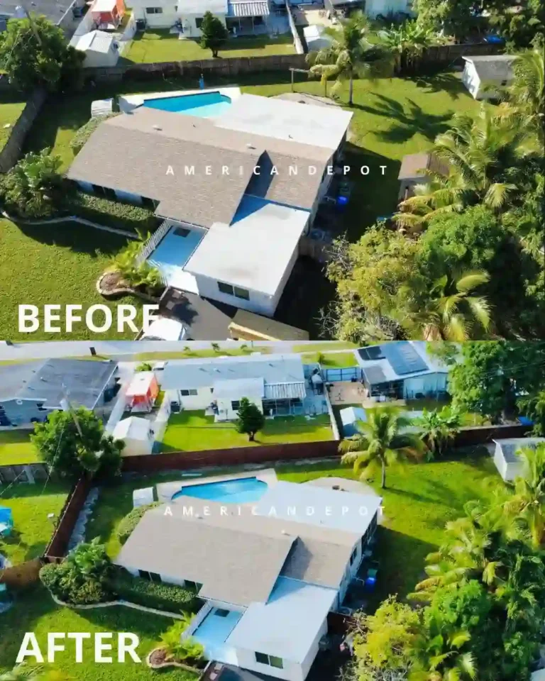 Horizontal wood fence installation in Sunrise, Florida