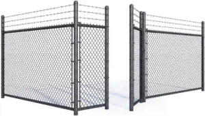 Chain link fence installed in Lauderhill, Broward County, FL, durable and secure