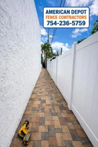 Vinyl Fence Installation in Fort Lauderdale Florida